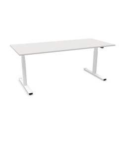 LO Pure Sitz-Stehtisch\n\r1800 x 800 x 650-1250 mm