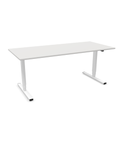 LO Pure Sitz-Stehtisch\n\r1800 x 800 x 650-1250 mm