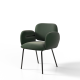 Nomia&#x20;Chair,&#x20;Sitzh&#xF6;he&#x20;450mm&#x20;Sitz&#x20;und&#x20;R&#xFC;ckenlehne&#x20;aus&#x20;geformtem&#x20;Holz,&#x20;gepolstert&#x20;Gestell&#x20;aus&#x20;Metall