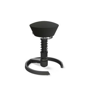 Aeris Swopper mit Gleiter Ergonomischer Hocker mit Schwingeffekt – Dynamischer Bürostuhl für einen gesunden Rücken – Vielseitiger Bürohocker und Sitztrainer