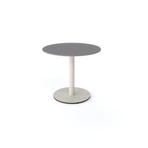 LO Einsäulen-Besprechungstisch\n\r730 mm D: 800mm