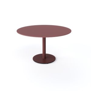 LO Einsäulen-Besprechungstisch\n\r730 mm D: 1200mm