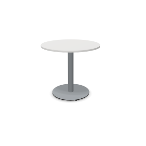 LO Einsäulen-Besprechungstisch\n\r800 x 800 x 1120 mm