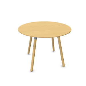 LO Merge Beistelltisch\n\r730 mm D: 1000mm