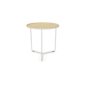 Beistelltisch "Brunner valet" Mod. VT-1000 Gestell aus Vollstahl, Tischgröße Ø 36,8 cm, Tischhöhe 36,5 cm .