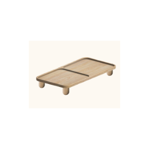 STAND DUO • 120 x 838 x 425 • STÄNDER FÜR ZWEI ARKAD • KLAR LACK...